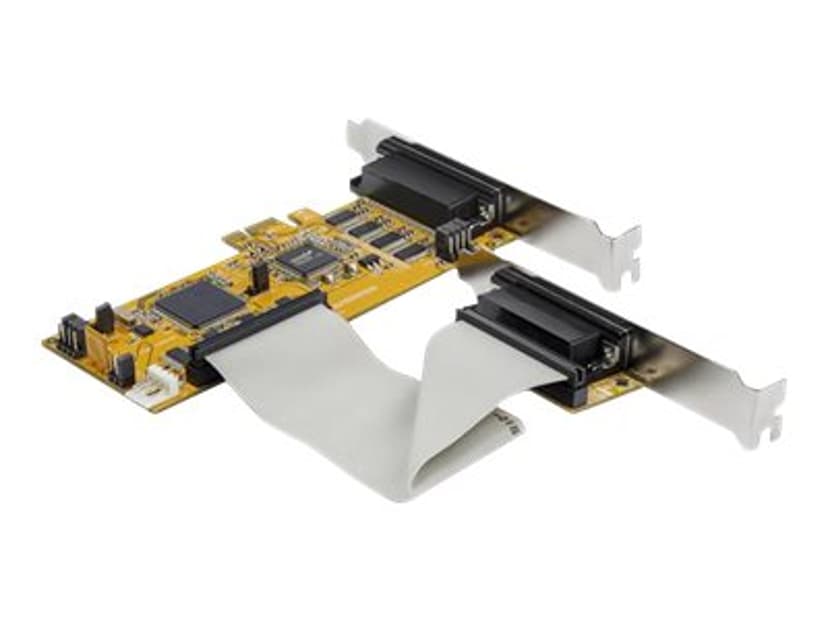 Startech 8-Port PCI Express RS232 Serial Adapter Card -PCIe to Serial DB9 Controller 16C1050 UART