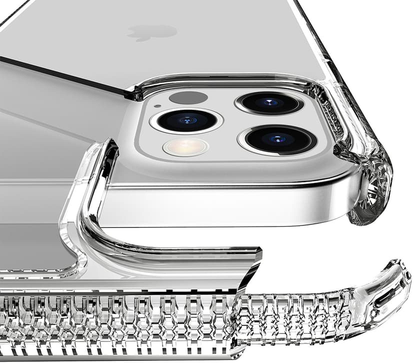 Cirafon Supreme Clear Drop Safe iPhone 12, iPhone 12 Pro Läpinäkyvä