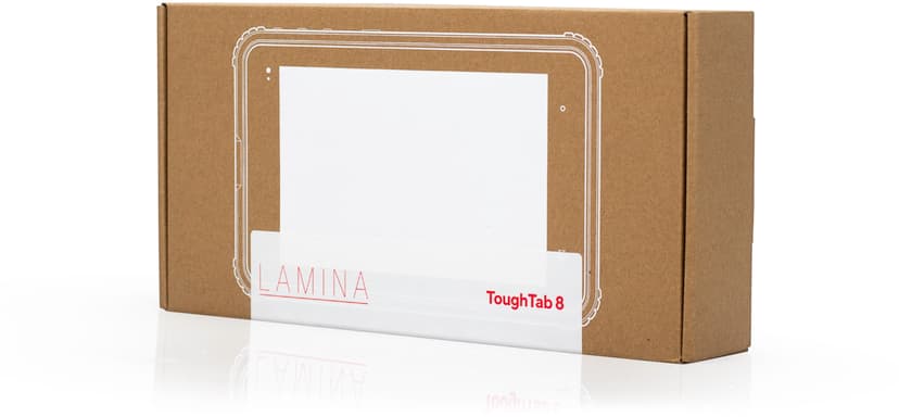 Lamina ToughTab 8 Android 4G + Handstrap/Barcode/NFC Scanner 8" 64GB 4GB Musta