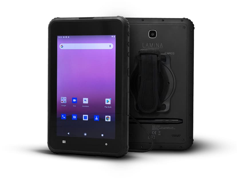 Lamina ToughTab 8 Android 4G + Handstrap/Barcode/NFC Scanner 8" 64GB 4GB Musta