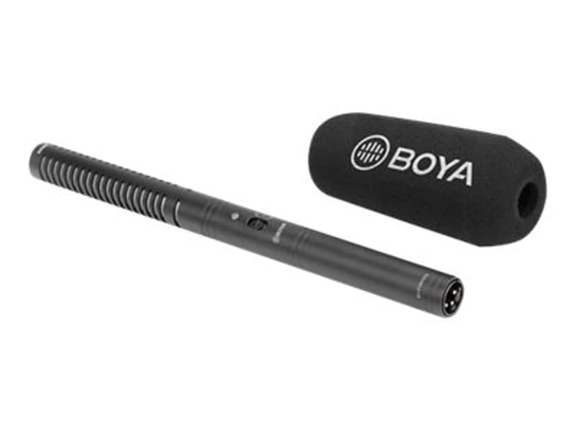 Boya BY-PVM3000S Professionell Riktad Mikrofon (Kort) Svart