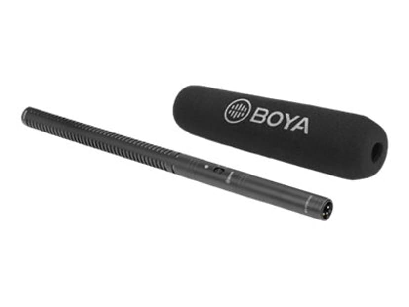 Boya BY-PVM3000M Professional Shotgun Microphone (Medium) Musta