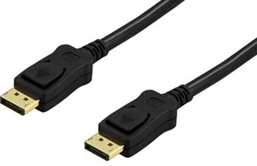 Deltaco Displayport-Kabel 2m DisplayPort Hane DisplayPort Hane