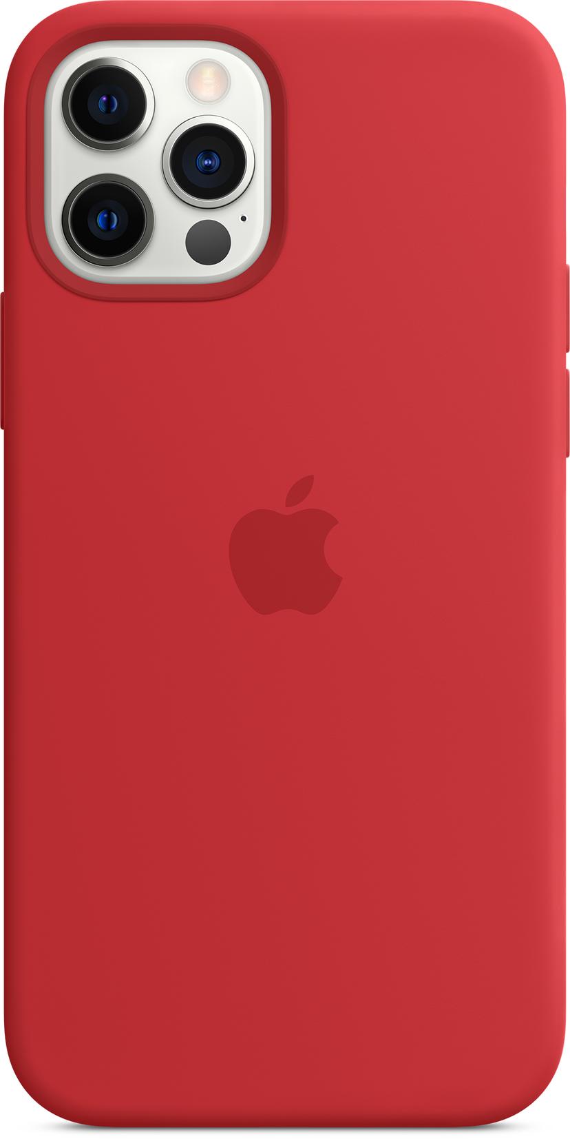Apple Silicon Case with MagSafe iPhone 12, iPhone 12 Pro Product (RED