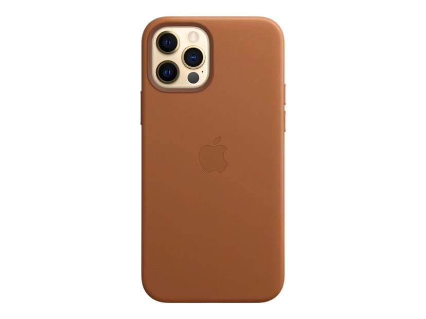 Apple Leather Case with MagSafe iPhone 12, iPhone 12 Pro Saddle brown