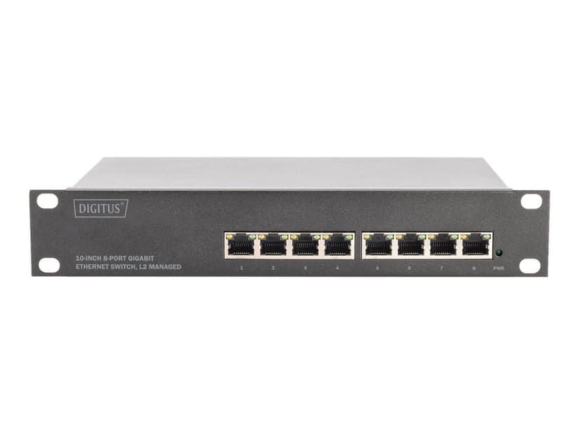 Digitus DN-80117 8-port Gigabit 10" Switch