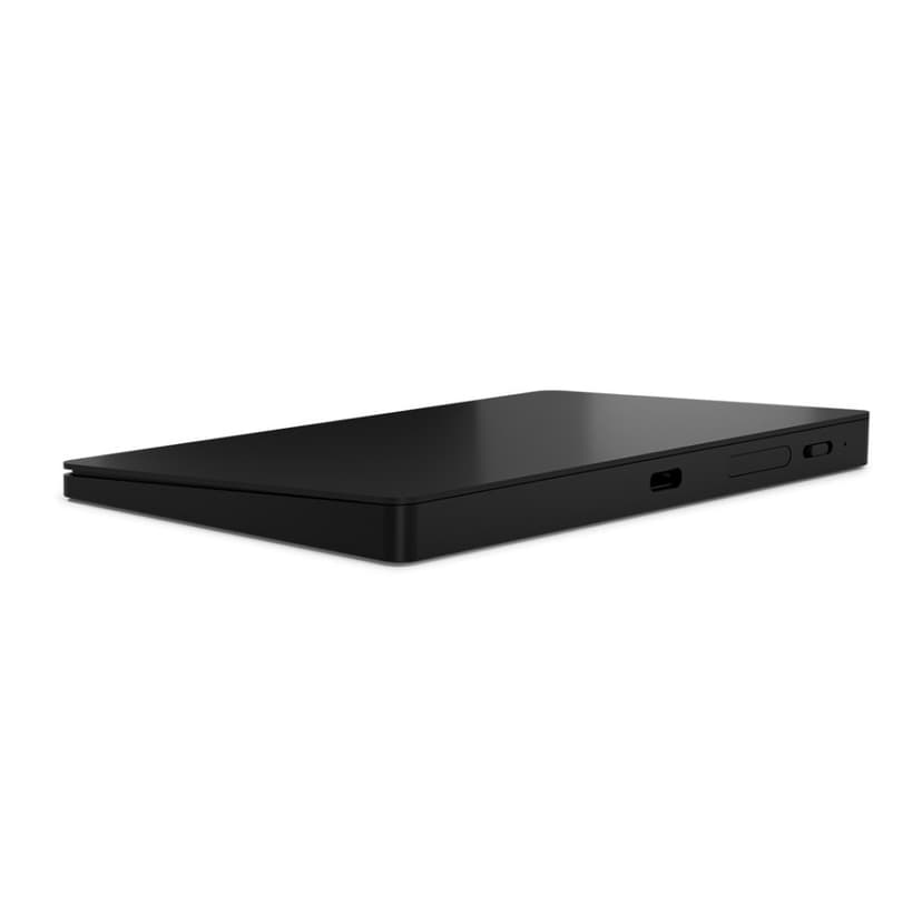 Brydge W-Touch Aluminum Desktop Trackpad For Win Bluetooth Trådløs Styrepute Svart