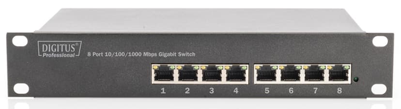 Digitus DN-80114 8-port Gigabit 10" Switch