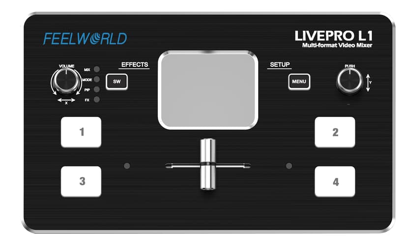 FEELWORLD Live Pro L1 Multi-Format Video Mixer