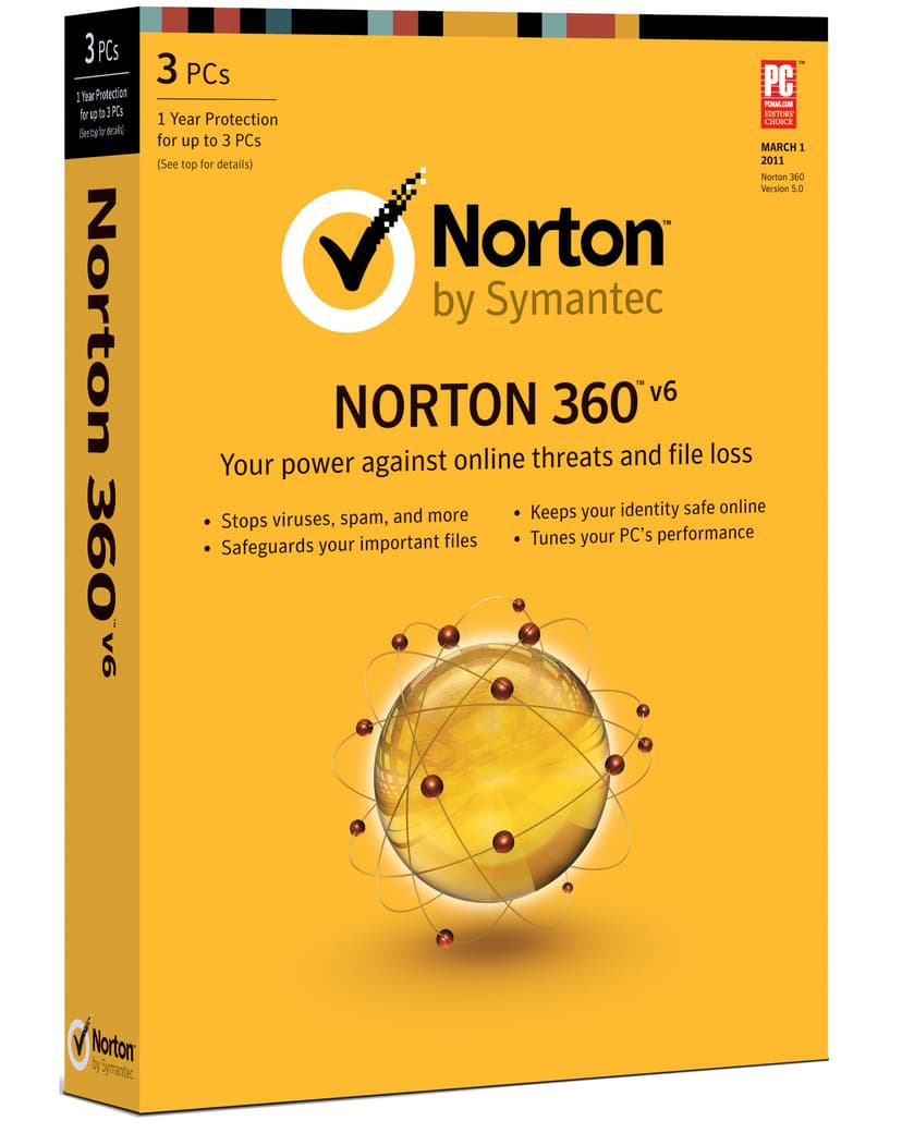 Symantec Norton 360 (v 6.0 ) (21218756) | Dustin.se