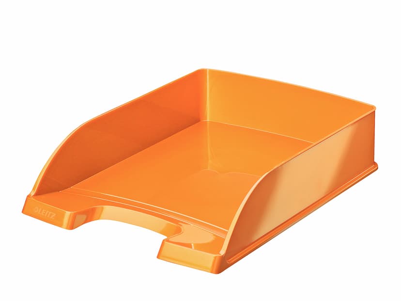 Leitz Letter Tray Wow A4 Orange 5-Pack