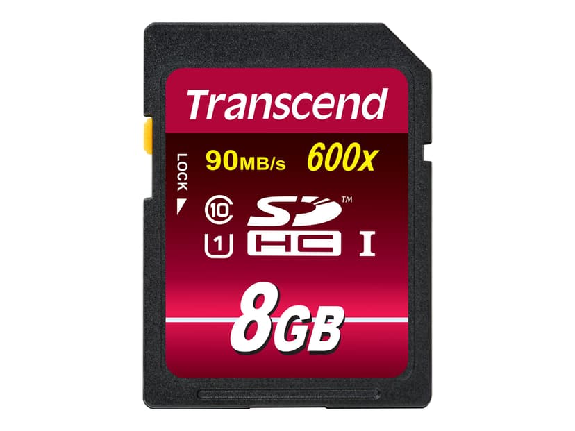 Transcend Ultimate 8GB SDHC UHS-I -muistikortti