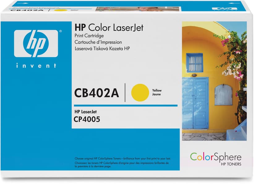 HP Värikasetti Keltainen 7.5K - CB402A