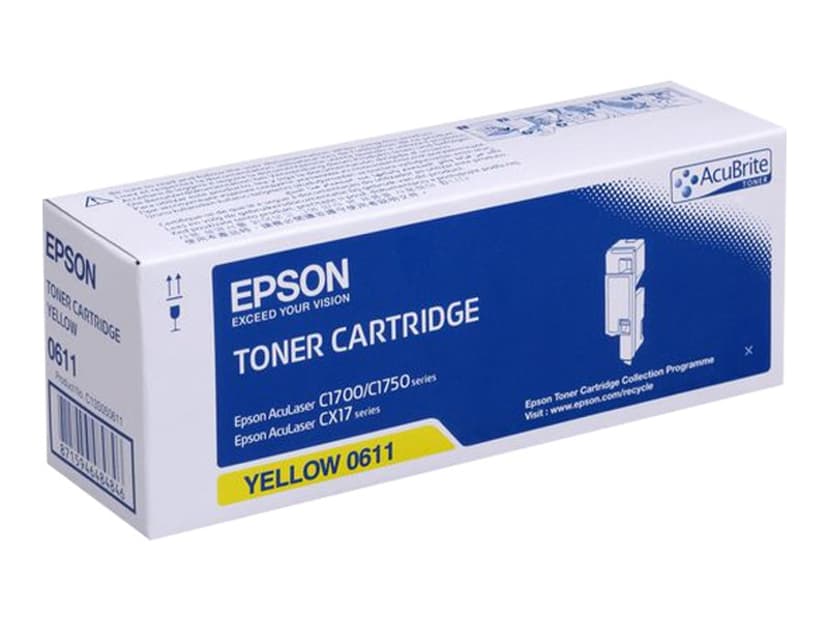 Epson Toner Gul 1,4k - AL-C1700/C1750/CX17 Series