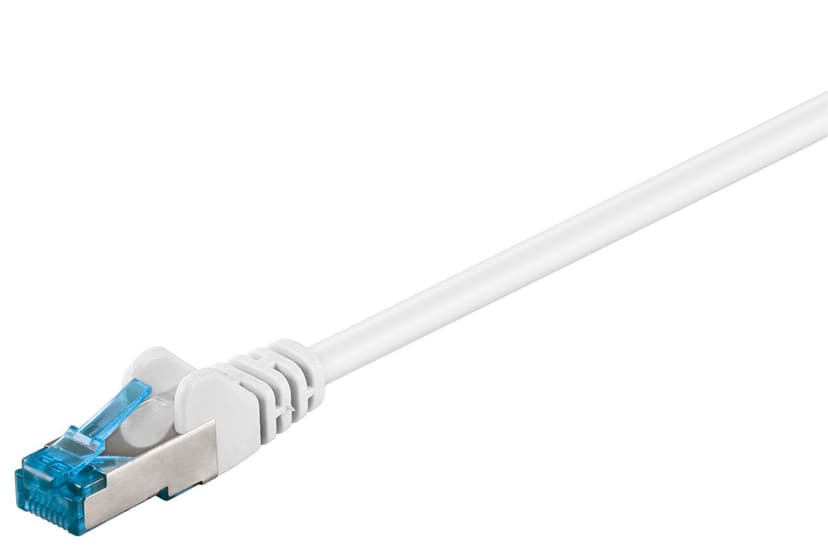 Microconnect Nettverkskabel RJ-45 RJ-45 CAT 6a 1m Hvit