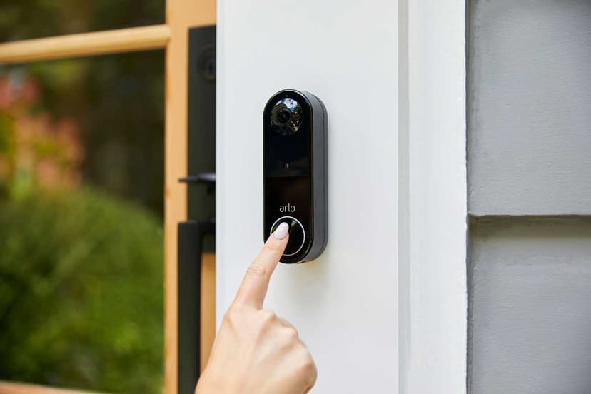 Arlo Wire-Free Video Doorbell Black