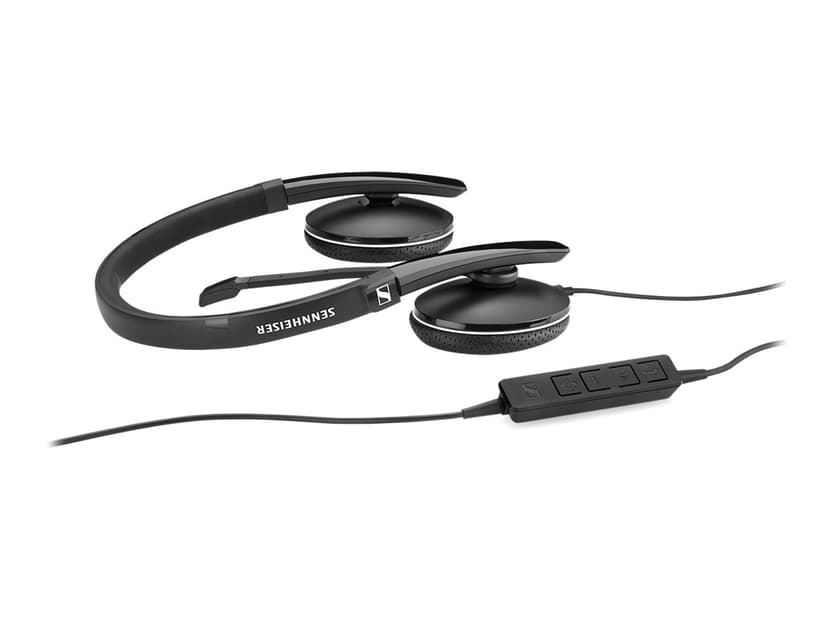 EPOS ADAPT SC160 USB Kuuloke + mikrofoni USB-A Optimoitu UC:lle, Skype for Businessille Stereo Musta, Valkoinen