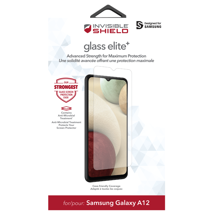 Zagg InvisibleShield Glass Elite+ Galaxy A12