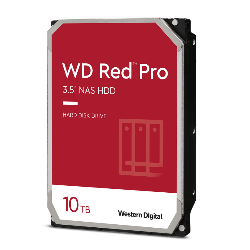 WD Red Pro NAS 10000GB 3.5" 7200r/min Serial ATA III HDD