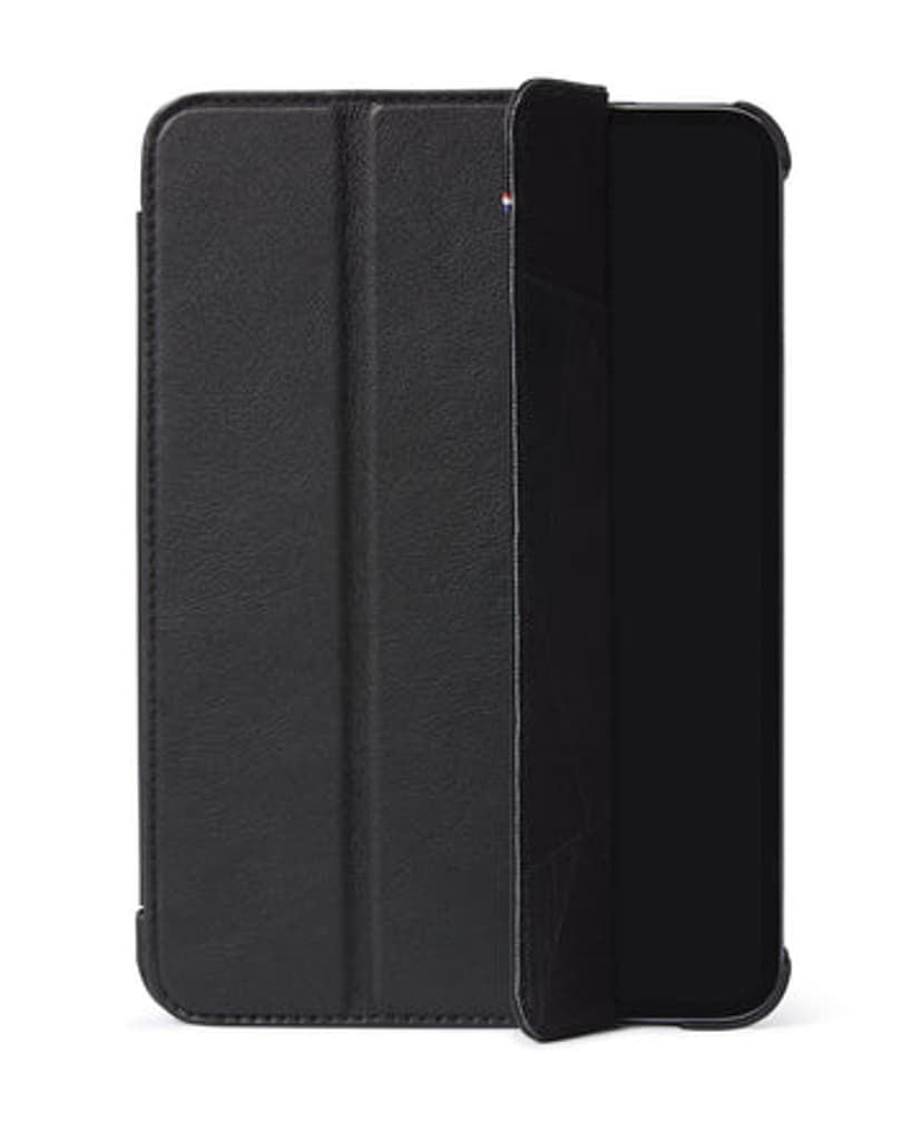 Decoded Leather Slim Cover iPad Mini 6 Musta