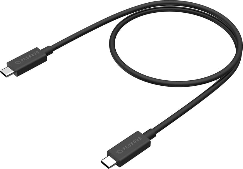 Prokord Prokord T3CC-20 Thunderbolt-kaapeli 2 m musta 2m 2m USB C USB C Musta Musta