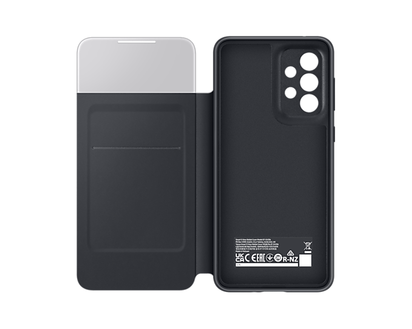 Samsung S-View Wallet Cover Galaxy A33 5G Musta