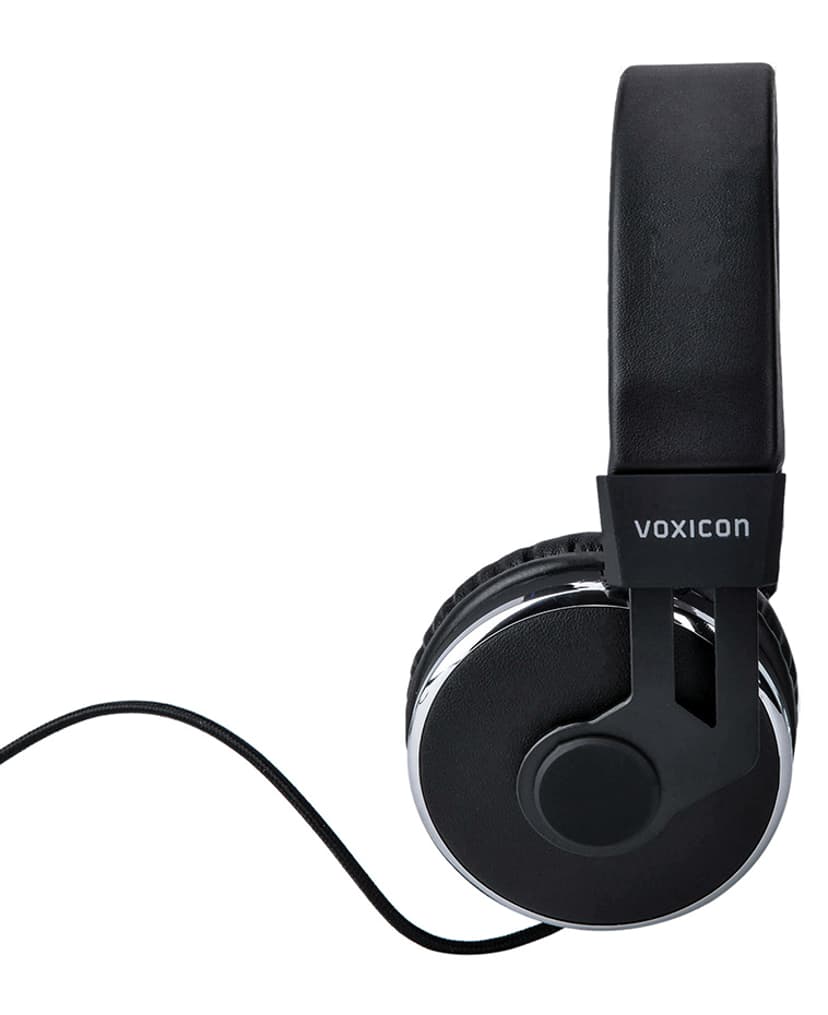 Voxicon Over-ear headphones 893 Hopea, Musta