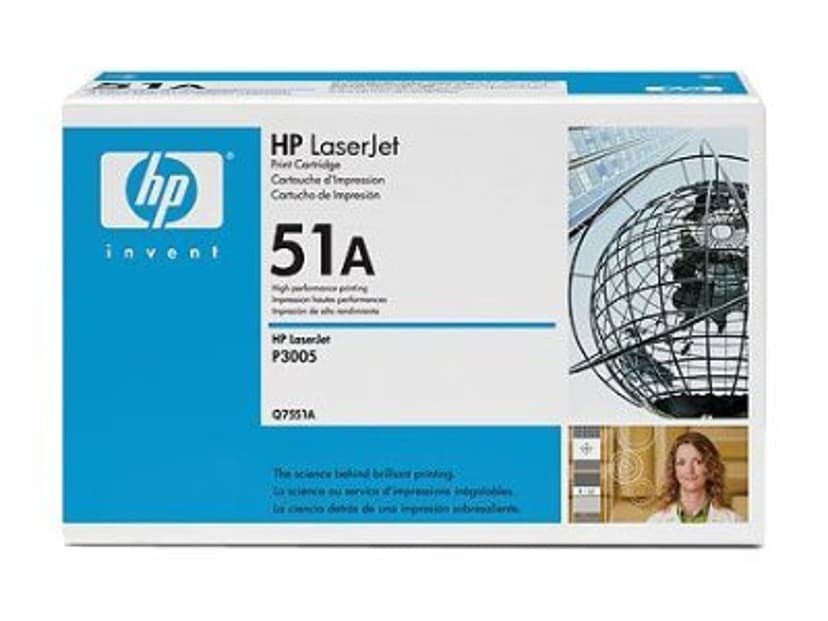 HP Värikasetti Musta 6.5K - Q7551A