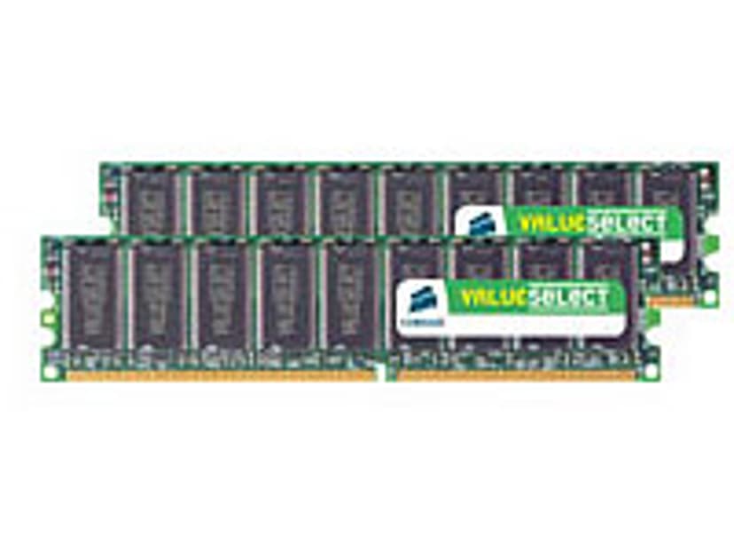 Corsair Value Select 2GB 667MHz DDR2 SDRAM DIMM 240-nastainen