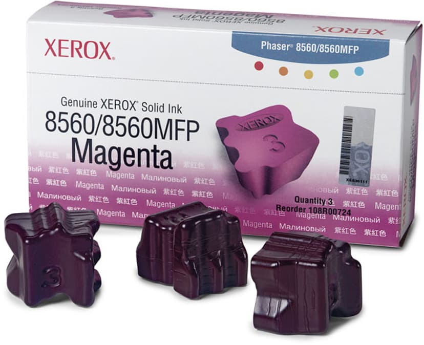 Xerox Colorstix 3X Magenta - Phaser 8560