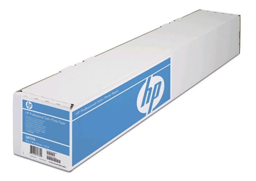 HP Papper PRO Satin Photo 24" (610mm) A1 15,2m 300g Rulle