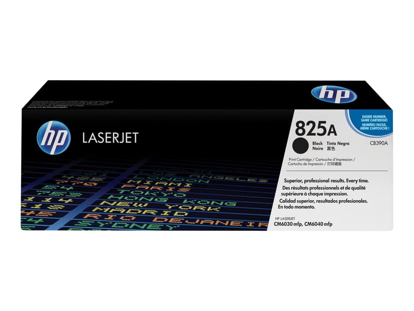 HP Värikasetti Musta 19.5K - CB390A