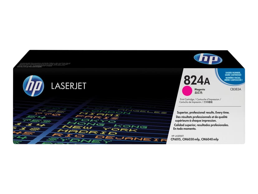 HP Värikasetti Magenta 21K - CB383A