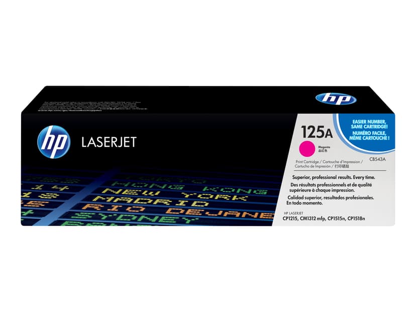 HP Värikasetti Magenta 1.4K - CB543A