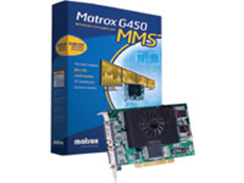 Matrox Multi-Monitor Series G450 X4 näytönohjain 0.125GB