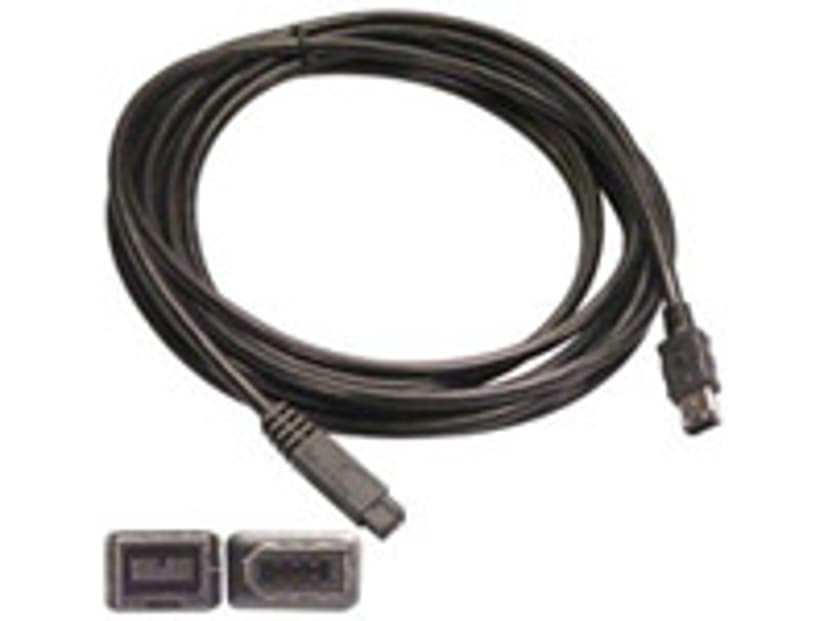 Deltaco IEEE 1394 cable 2m 9 pin FireWire 800 Uros 6-nastainen FireWire Uros