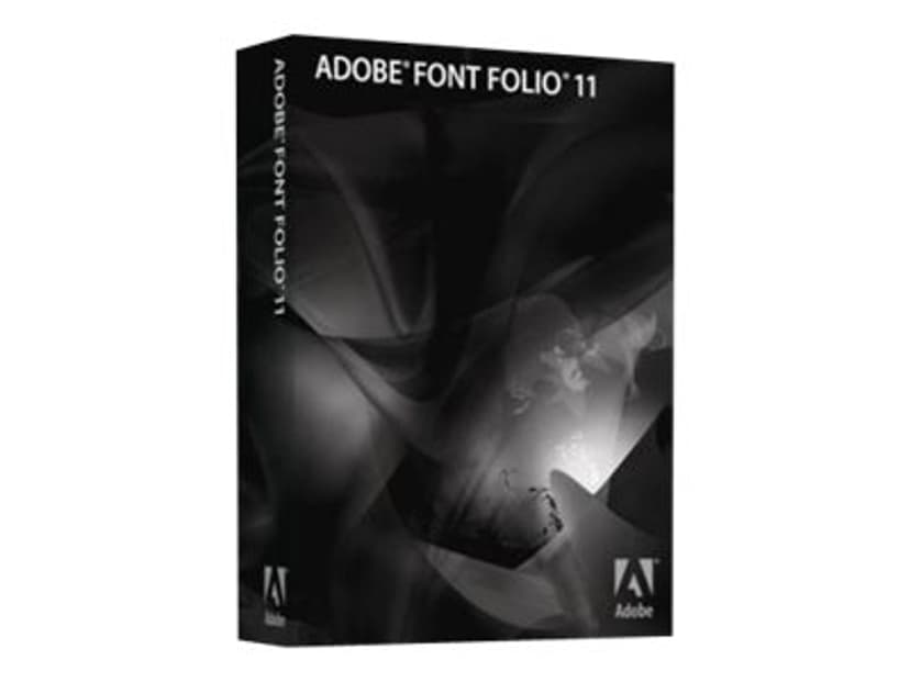 Adobe Font Folio Licentie