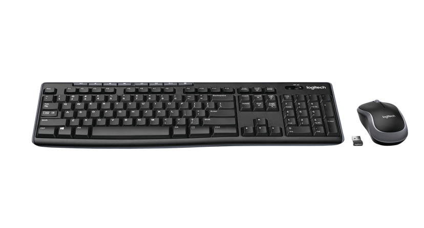 Logitech Wireless Combo MK270 Combo Nordisk Tastatur- og mussett