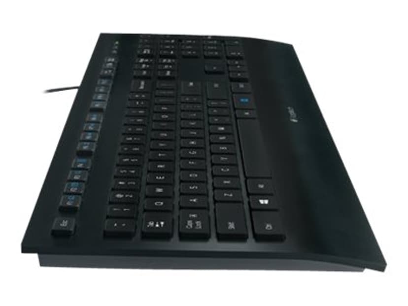 Logitech K280E Langallinen, USB Pohjoismaat Musta Näppäimistö
