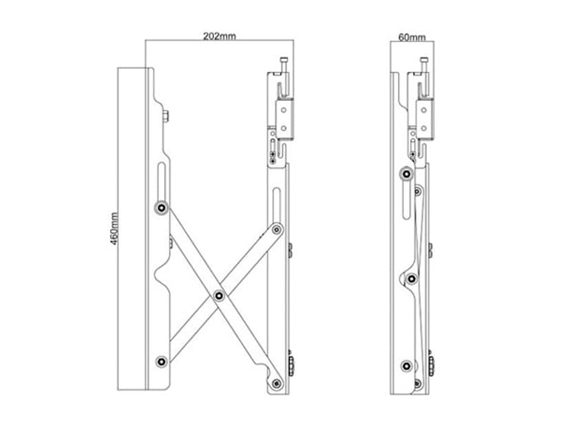 Multibrackets M Public Video Wall Mount Push