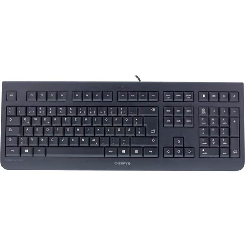 Cherry KC 1000 Kabelansluten Nordisk Tangentbord