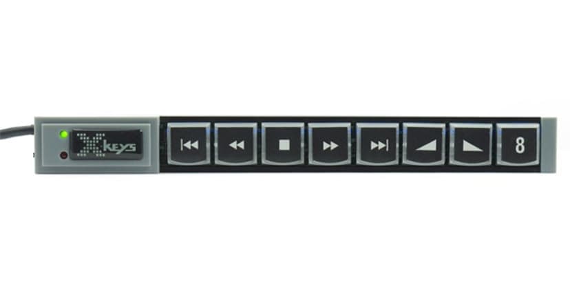 Direktronik Xkeys Xk8 USB Stick Keys With 8 Programmable Keys Kabelansluten Tangentsats