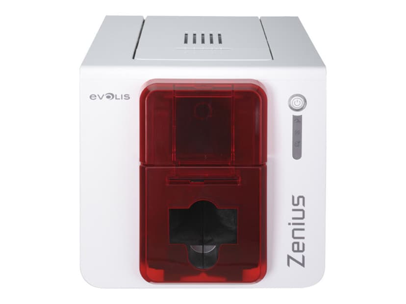 Evolis Zenius Classic USB Red Front