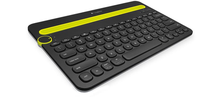Logitech Multi-Device K480 Trådlös Nordisk Svart Tangentbord