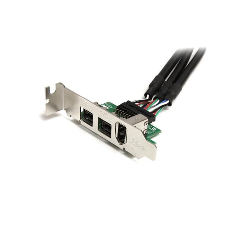 Startech 3 Port 2b 1a 1394 Mini PCI Express FireWire Card Adapter