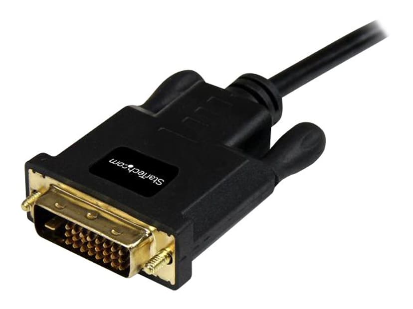 Startech 6ft Mini DisplayPort to DVI Adapter Cable Mini DP to DVI-Black 1.82m Mini DisplayPort Male 24+1-pins digitale DVI Male