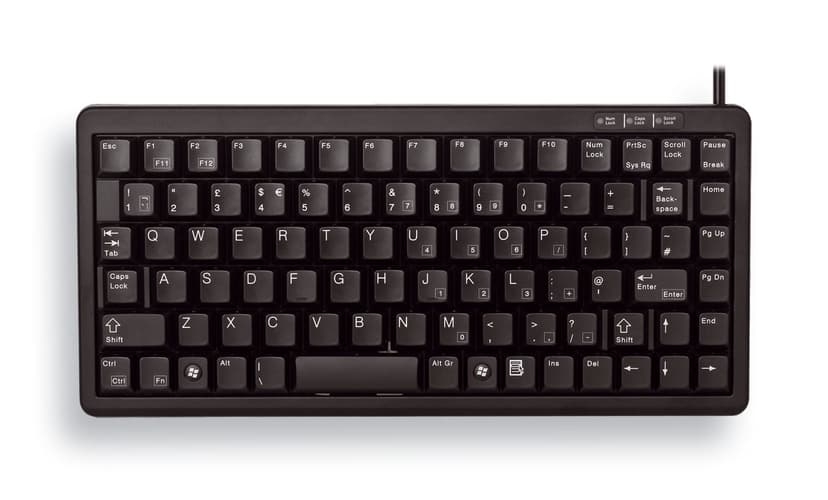 Cherry G84-4100 Compact Kabelansluten Nordisk Tangentbord