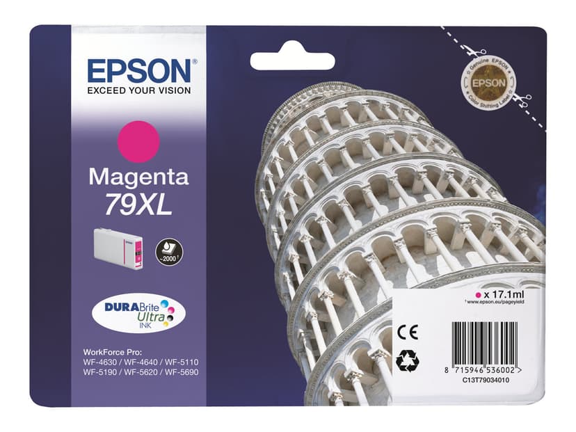 Epson Muste Magenta 2K 79XL - WF-4630DWF