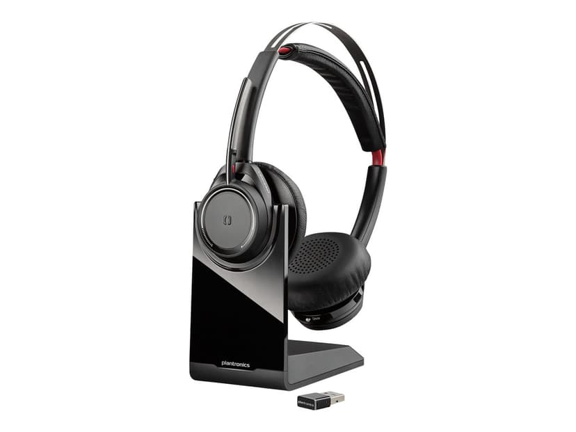 Poly Voyager Focus UC B825 Headset Stereo Svart