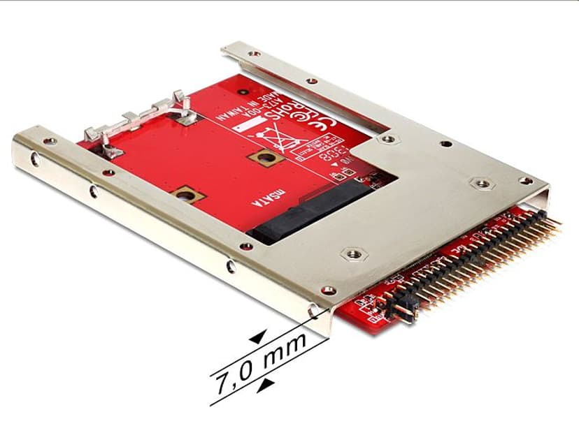 Delock Converter IDE 44 Pin > mSATA with 2.5? Frame